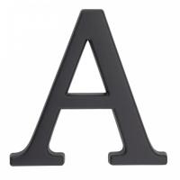 64.15А Буква алюминиевая графит **А** 105мм.