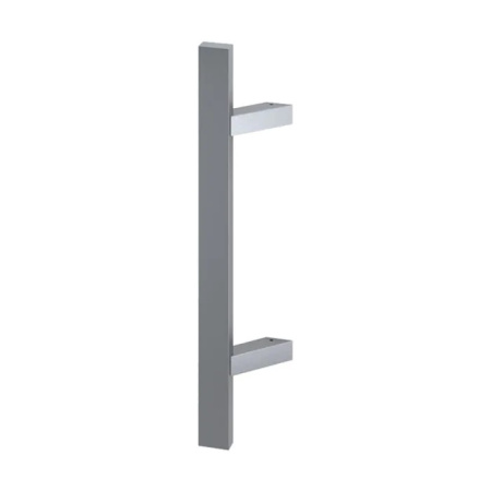 N64.PJP45500.4US Односторонняя, прямоугольная ручка-скоба, 45°, 20x40x500 мм (AISI 304, универсальная, сатин)